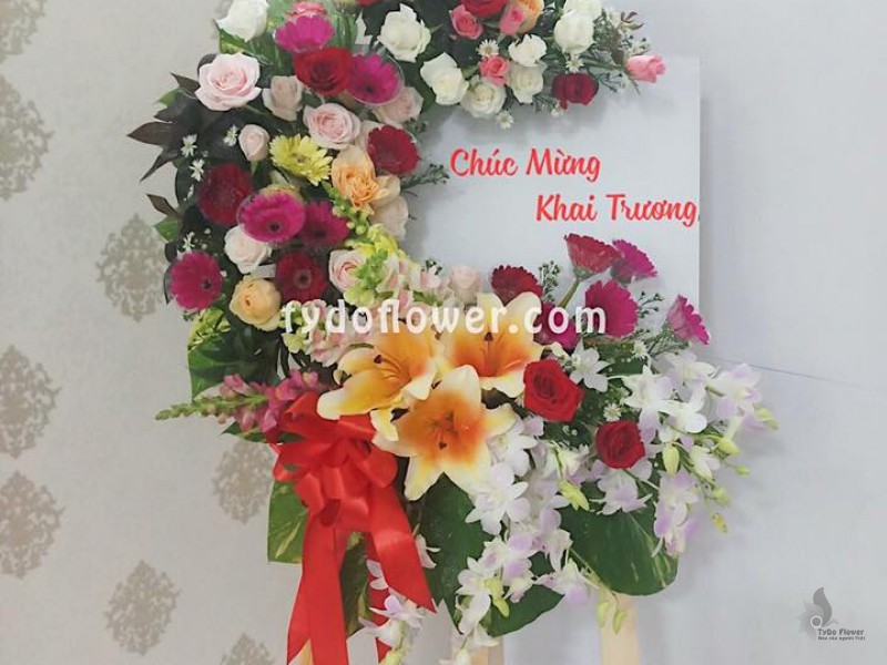 KỆ CHÚC MỪNG KHAI TRƯƠNG KCM155