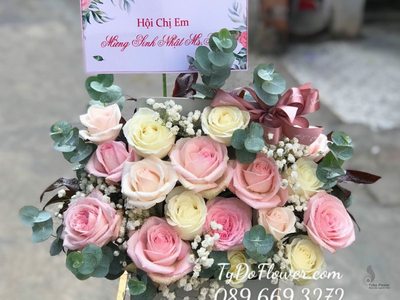 G0323478 GIỎ HOA CHÚC MỪNG SINH NHẬT